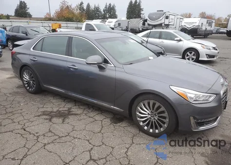 2017 Genesis G90 Ultimate из США, поврежденный, VIN KMHG54JHXHU022311